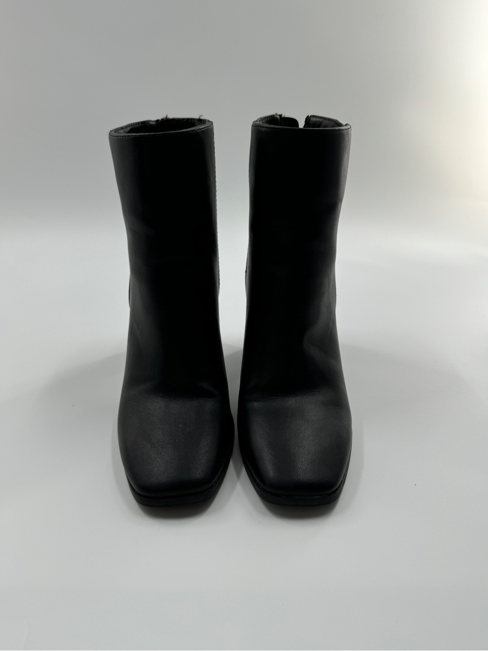 MIA Black Heeled Ankle Boots – Women’s Size 8 - Picture 2 of 6